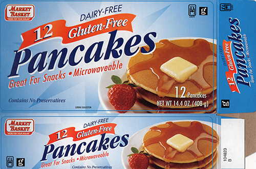 Middle East Bakery, Inc. Issues Allergy Alert on Undeclared Milk in Market Basket Dairy-free, Gluten-free Pancakes